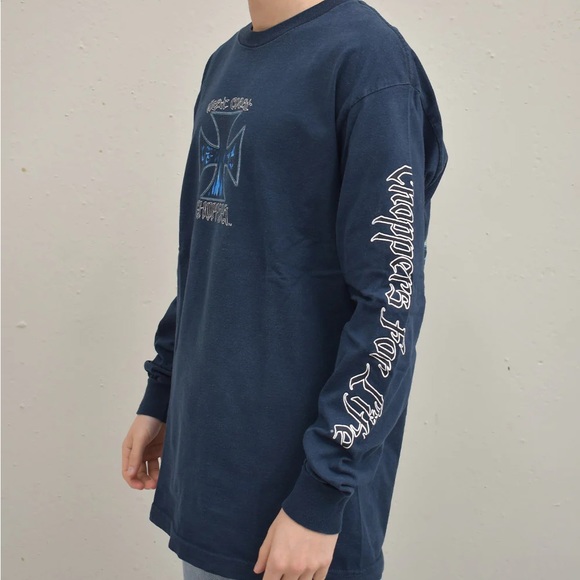 west cost choppers vintage jesse who long sleeve top - Picture 3 of 8